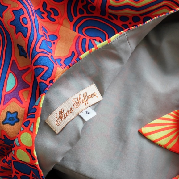 Mara Hoffman | Strapless Silk Tie Back Dress - Picture 12 of 15